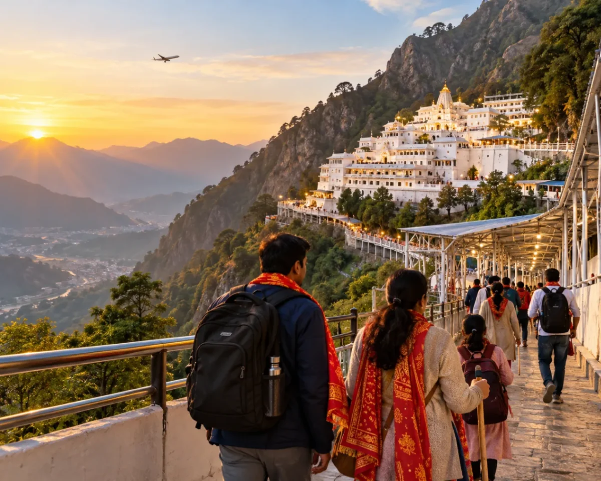 Mata Vaishno Devi Traditional Trek Yatra - From Jammu