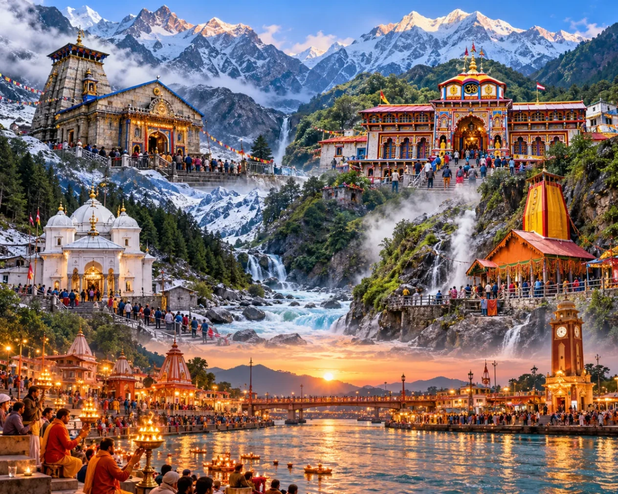 Tirth Guided Char Dham Yatra - From Haridwar