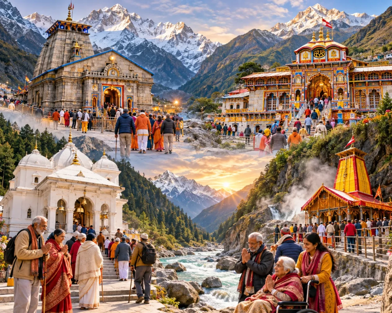 Tirth Senior Seva Char Dham Yatra - From Haridwar