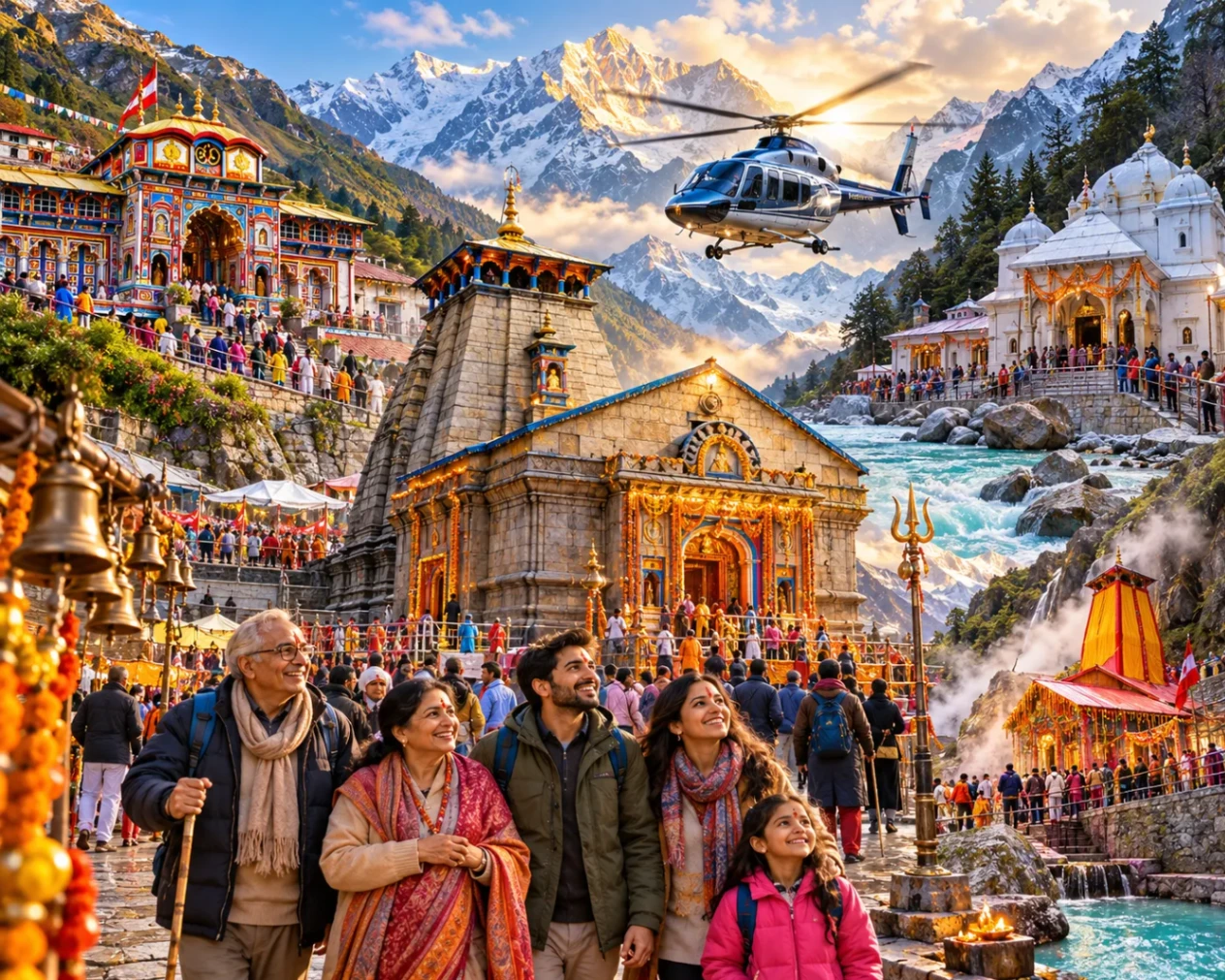 Tirth Premium Char Dham with Kedarnath Helicopter