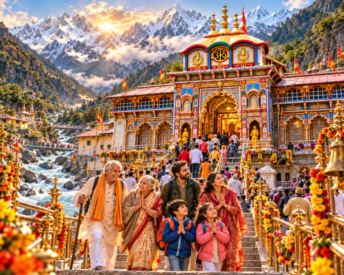Tirth Family Char Dham Yatra - From Delhi