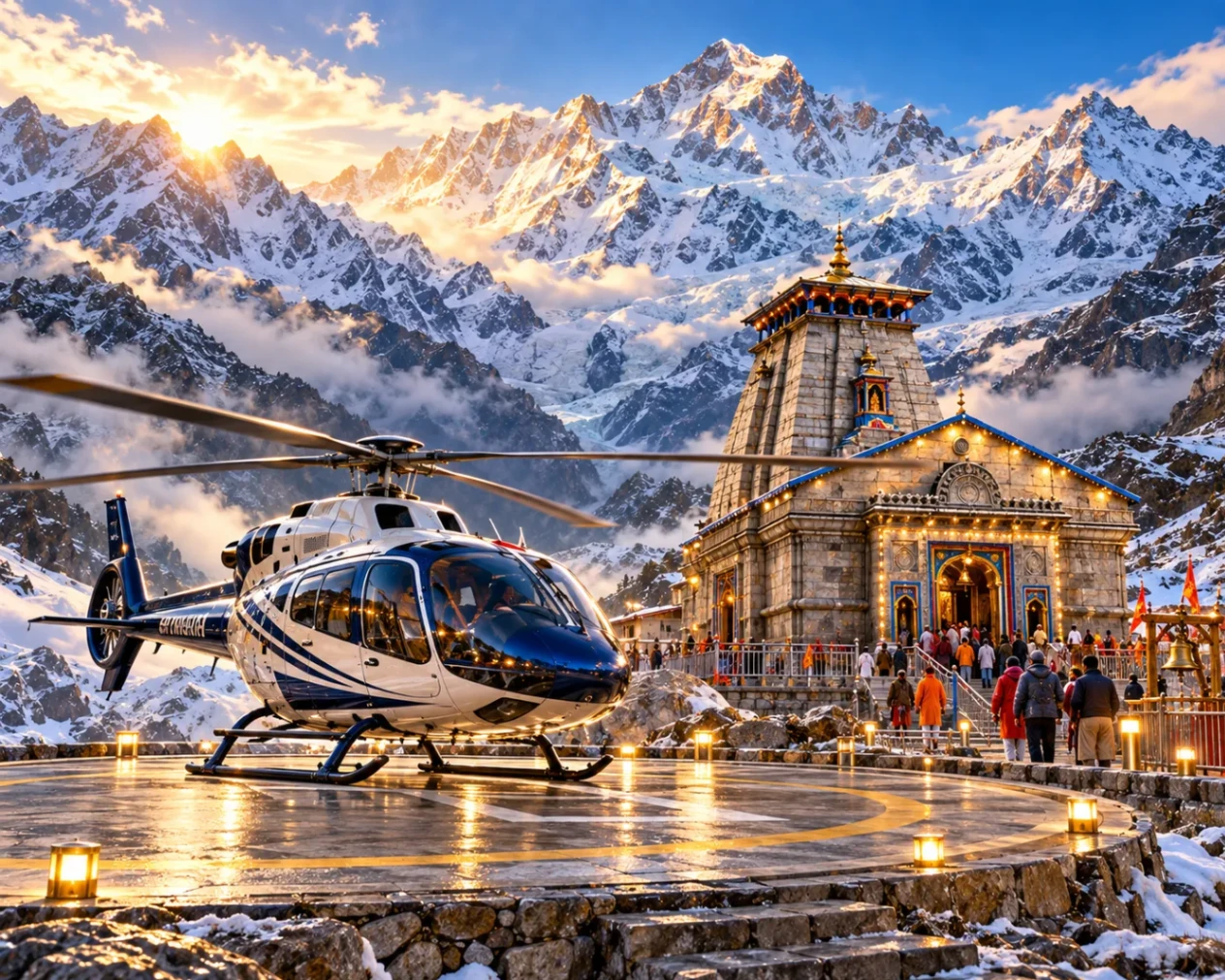 Tirth Signature Char Dham by Helicopter - From Dehradun