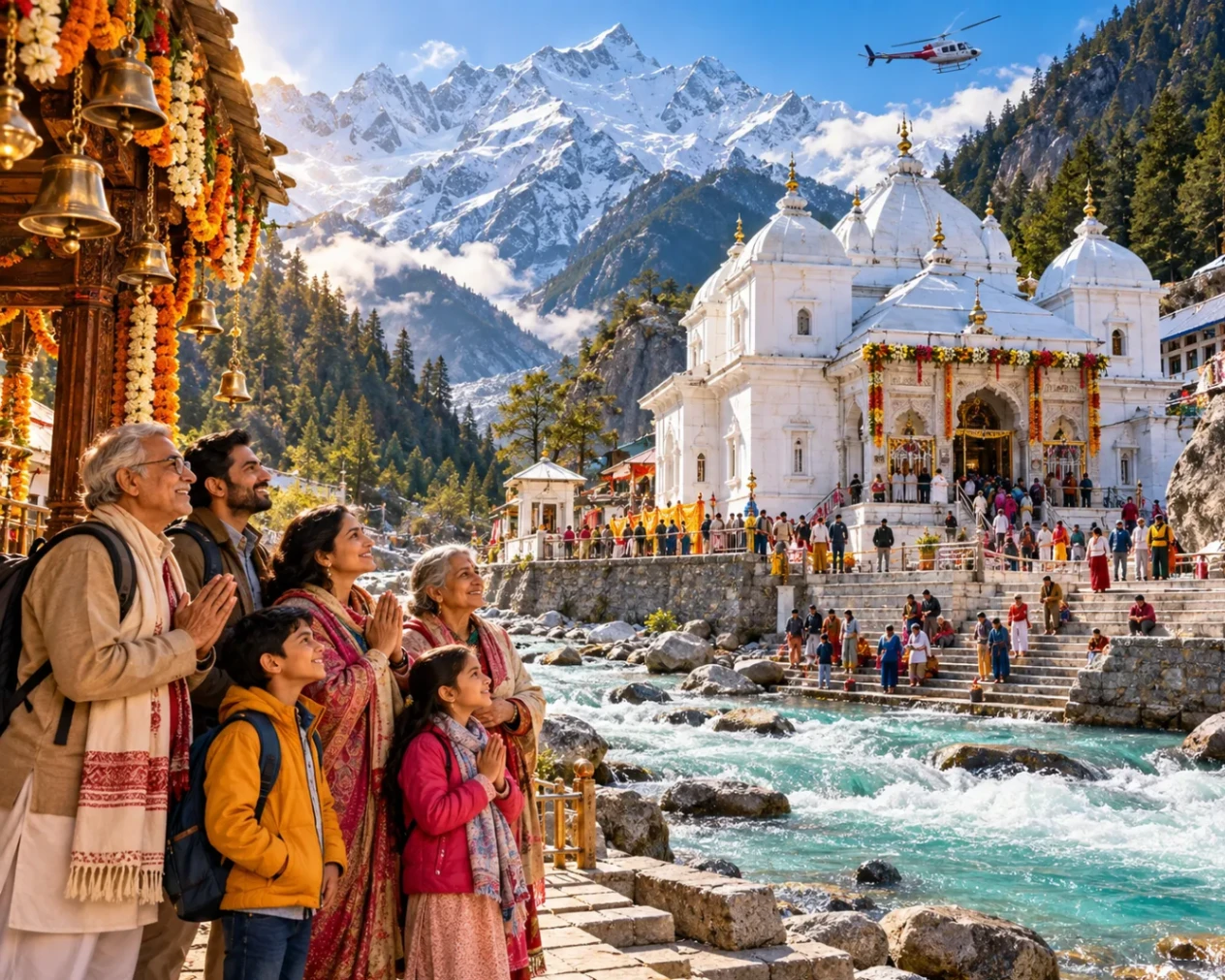 Tirth Premium Char Dham with Kedarnath Helicopter