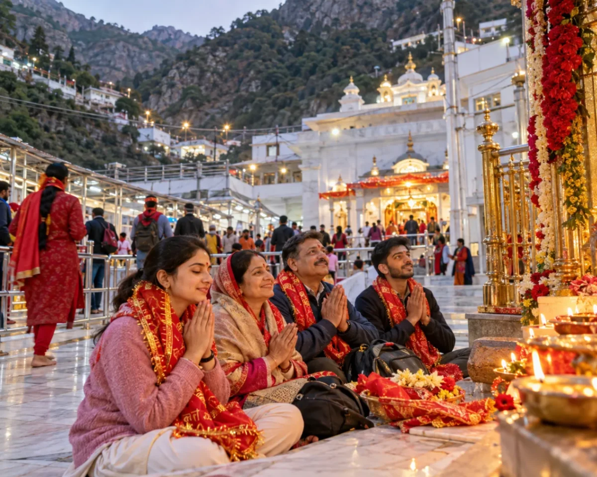 Mata Vaishno Devi Traditional Trek Yatra - From Jammu
