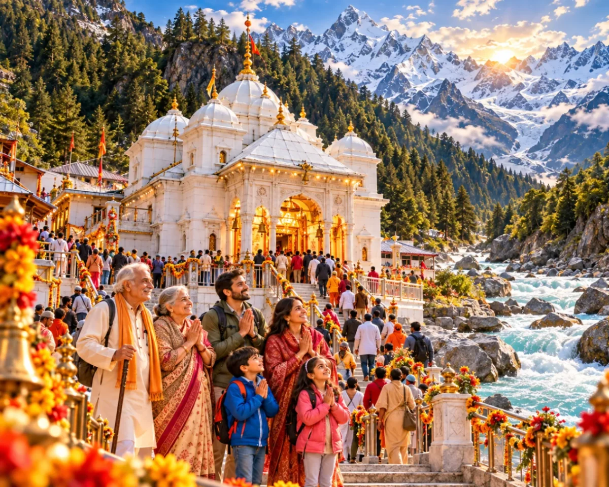 Tirth Family Char Dham Yatra - From Delhi