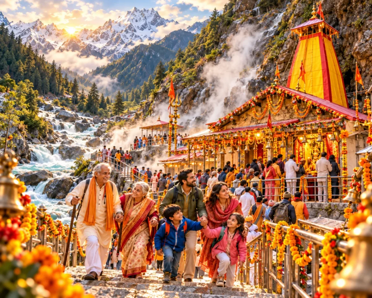 Tirth Family Char Dham Yatra - From Delhi
