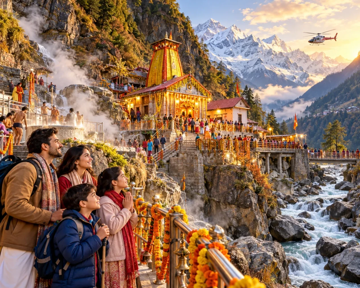 Tirth Family Char Dham Yatra - From Delhi