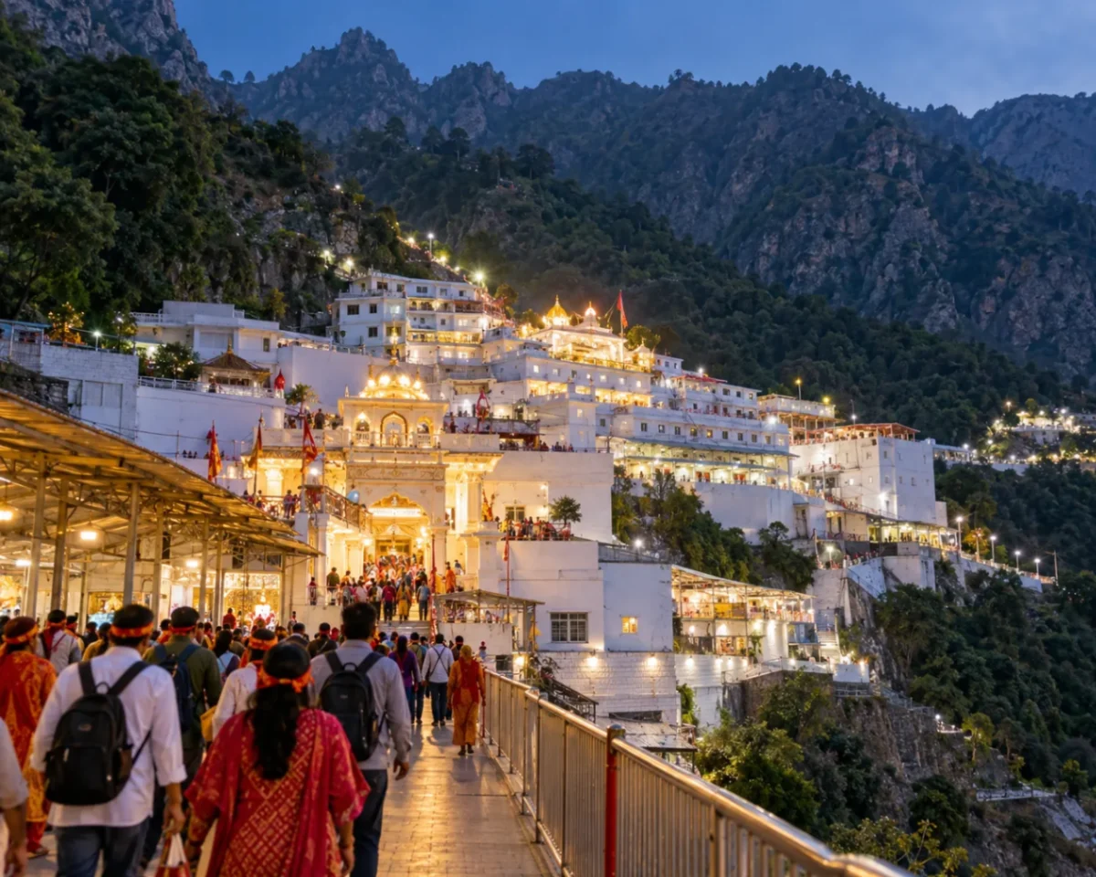 Mata Vaishno Devi Traditional Trek Yatra - From Jammu